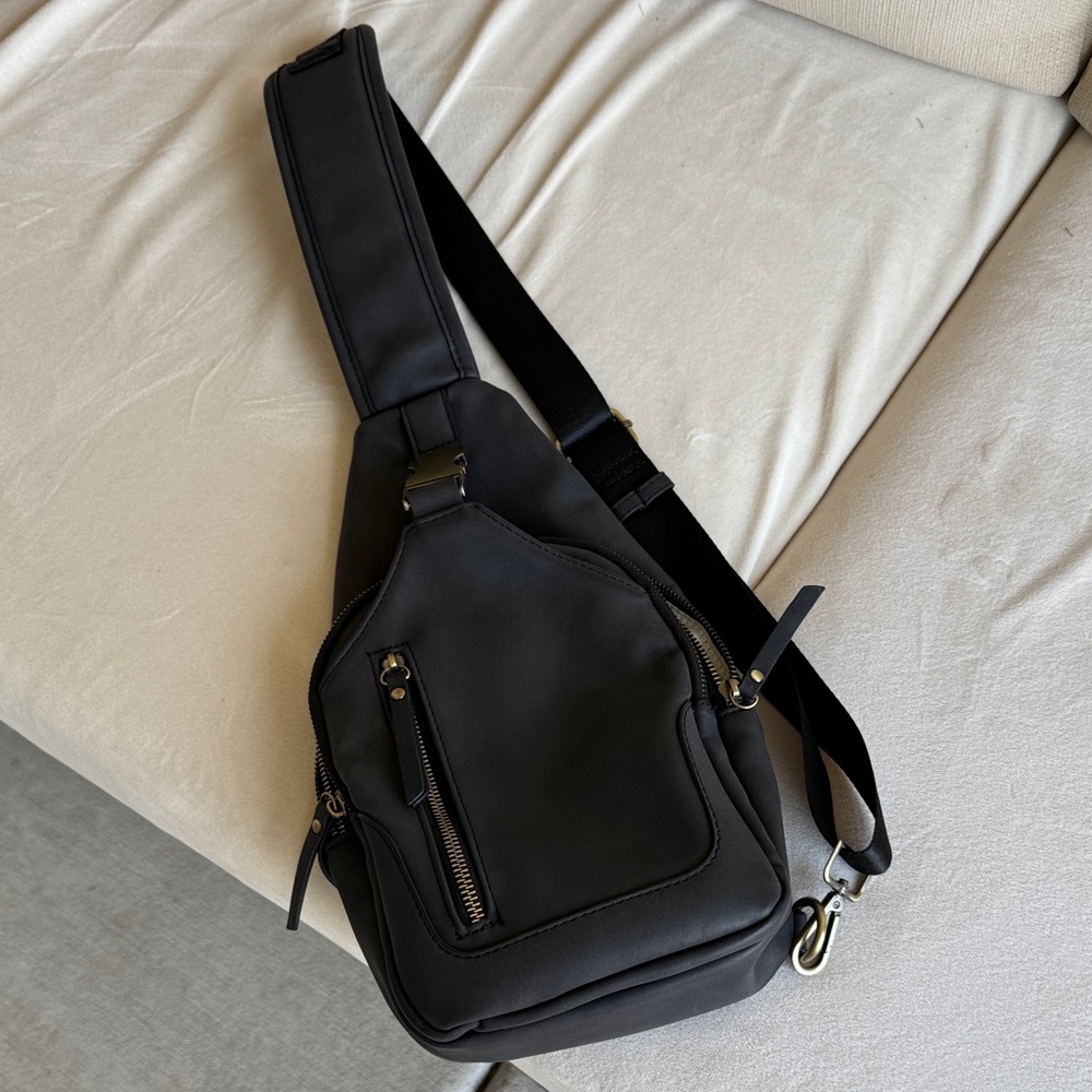 Stylish Dark Gray Sling Bag